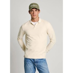 мъжки,блузи,с,яка,pepe,jeans,new,oliver,long,sleeve,polo,ivory,white,(beige)