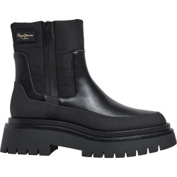дамски,боти,дамски,високи,обувки,за,ходене,pepe,jeans,queen,chelsea,booties,black
