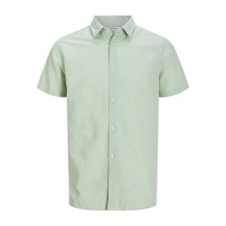 риза,с,къс,ръкав,мъжки,ризи,jack,&,jones,breeze,linen,blend,short,sleeve,shirt,iceberg,green,(green)