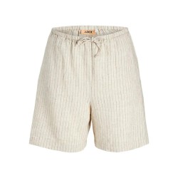 къси,панталони,дамски,панталони,jack,&,jones,breeze,summer,jjxx,high,waist,shorts,feather,gray,pinstripe,(beige)