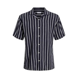 риза,с,къс,ръкав,мъжки,ризи,jack,&,jones,enzo,stripe,resort,short,sleeve,shirt,sky,captain,(blue)