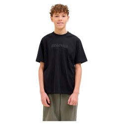 тениска,детски,тениски,jack,&,jones,frederiksberg,short,sleeve,t,shirt,black