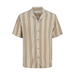 риза,с,къс,ръкав,мъжки,ризи,jack,&,jones,jeff,stripe,resort,short,sleeve,shirt,beige,(crockery)