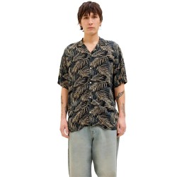 риза,с,къс,ръкав,мъжки,ризи,jack,&,jones,jeff,tropical,aop,resort,short,sleeve,shirt,black