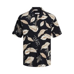 риза,с,къс,ръкав,мъжки,ризи,jack,&,jones,ladrew,print,resort,short,sleeve,shirt,black