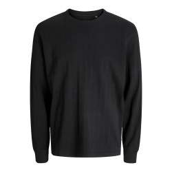 тениска,мъжки,тениски,jack,&,jones,lakole,drop,needle,styd,long,sleeve,t,shirt,black,(black)