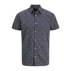 риза,с,къс,ръкав,мъжки,ризи,jack,&,jones,lasummer,print,short,sleeve,shirt,night,sky,(blue)