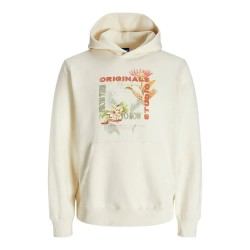 суичър,мъжки,пуловери,jack,&,jones,lucca,graphic,hoodie,beige,(antique,white)