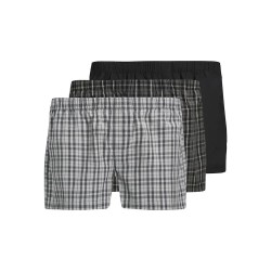 боксерки,мъжко,бельо,jack,&,jones,milano,boxers,3,units,black,grey,(poppy,seed,black,vapor,blue,checks)