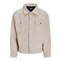 мъжки,якета,jack,&,jones,ridgewood,melange,overshirt,beige,(peyote)