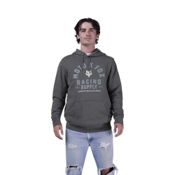 Суичър Fox Racing Local Racer hoodie - Grey (Dark Shadow) суичър,мъжки,пуловери,fox,racing,local,racer,hoodie,grey,(dark,shadow)