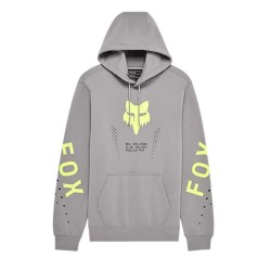 суичър,мъжки,пуловери,fox,racing,shield,hoodie,grey,(steel,grey)