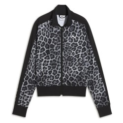 блуза,дамски,блузи,puma,t7,leo,luxe,aop,full,zip,sweatshirt,grey,(puma,black)