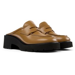 обувки,дамски,обувки,camper,milah,heel,shoes,medium,brown,(brown)
