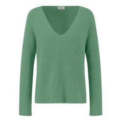 блуза,дамски,пуловери,дамски,плетени,дрехи,fynch,hatton,24027124,v,neck,sweater,green,(reed,green)