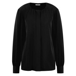 Fynch hatton 24111115 long sleeve blouse - Black (Black) дамски,блузи,fynch,hatton,24111115,long,sleeve,blouse,black,(black)