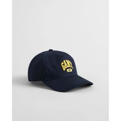 детска,шапка,всички,шапки,gant,49,archive,graphic,kids,junior,cap,evening,blue,(blue)