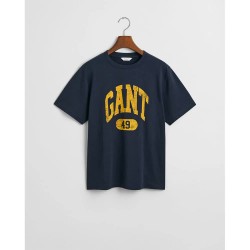 тениска,детски,тениски,gant,49,archive,print,905245,short,sleeve,t,shirt,blue