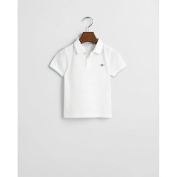 детски,блузи,с,яка,gant,802551,short,sleeve,polo,white