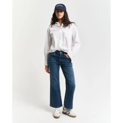 дънки,дамски,панталони,gant,kick,flare,fit,jeans,blue