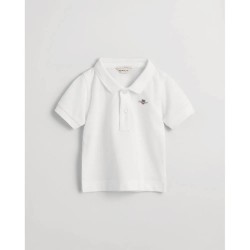 детски,блузи,с,яка,gant,shield,505186,short,sleeve,polo,white,(white)