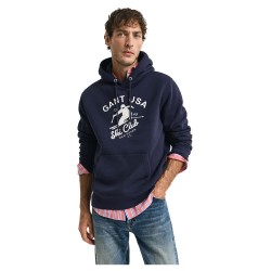 суичър,мъжки,пуловери,gant,winter,sports,ski,club,hoodie,blue