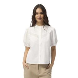 риза,с,къс,ръкав,дамски,блузи,дамски,ризи,redgreen,ariana,short,sleeve,shirt,white,(white)
