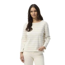 тениска,дамски,тениски,redgreen,claudia,long,sleeve,t,shirt,grey,melange,stripe,(white)