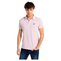 дънки,мъжки,блузи,с,яка,lois,jeans,10690,short,sleeve,polo,purple,pink,(purple)