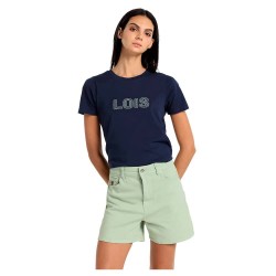 дънки,дамски,панталони,lois,jeans,10882,high,waist,shorts,green,(green)