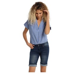 дънки,дамски,панталони,lois,jeans,6833,shorts,blue,(blue)