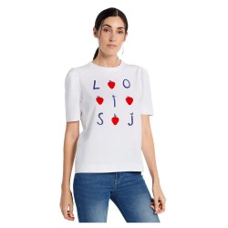 тениска,дамски,тениски,lois,jeans,6856,t,shirt,white,(white)