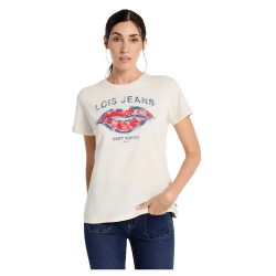 тениска,дамски,тениски,lois,jeans,6859,short,sleeve,t,shirt,white,(white)