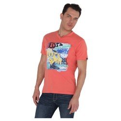 тениска,мъжки,тениски,lois,jeans,7399,t,shirt,orange,(orange)
