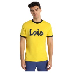 тениска,мъжки,тениски,lois,jeans,7412,short,sleeve,t,shirt,yellow,(yellow)