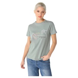 тениска,дамски,тениски,lois,jeans,8538,short,sleeve,t,shirt,green,(green)