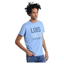 тениска,мъжки,тениски,lois,jeans,8672,short,sleeve,t,shirt,blue,(blue)