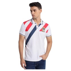дънки,мъжки,блузи,с,яка,lois,jeans,8750,short,sleeve,polo,white,(white)