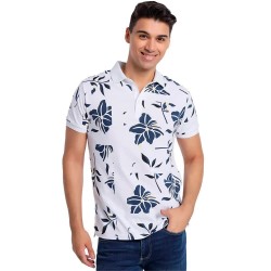 дънки,мъжки,блузи,с,яка,lois,jeans,8765,short,sleeve,polo,white,(white)