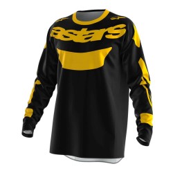 блуза,с,дълъг,ръкав,мъжки,тениски,дамски,тениски,alpinestars,racer,riway,long,sleeve,jersey,black,(yellow,black)