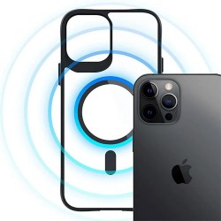 3MK Satin Armor iPhone 12 Pro Max 6.7´´ phone case - Clear (Black) други,аксесоари,3mk,satin,armor,iphone,12,pro,max,6.7´´,phone,case,clear,(black)