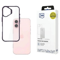 3MK SatinArmor+ iPhone 16 6.1´´ phone case - Clear (Purple) други,аксесоари,3mk,satinarmor+,iphone,16,6.1´´,phone,case,clear,(purple)