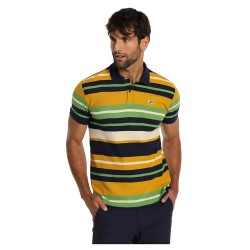 дънки,мъжки,блузи,с,яка,lois,jeans,10710,short,sleeve,polo,multicolor,(blue)