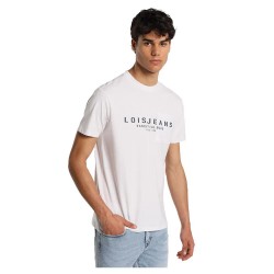 тениска,мъжки,тениски,lois,jeans,10770,short,sleeve,t,shirt,white,(white)