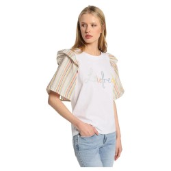 тениска,дамски,тениски,lois,jeans,10927,short,sleeve,t,shirt,white,(white)