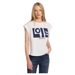 тениска,дамски,тениски,lois,jeans,10945,short,sleeve,t,shirt,white,(white)