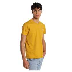 тениска,мъжки,тениски,lois,jeans,11238,short,sleeve,v,neck,t,shirt,orange,(orange)