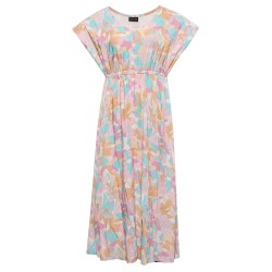 рокля,дамски,поли,и,рокли,alpine,pro,niewa,dress,pink,(creme,variation,pa)