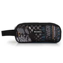 канцеларски,принадлежности,gabol,road,wr,3,pencil,case,black,(black,blue)