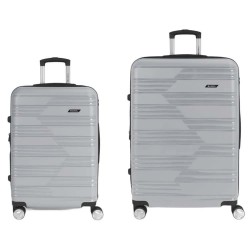 куфари,gabol,uyiko,spinner,tsa,expandable,set,(m,l),65,75l,104,116l,trolley,bag,silver,(grey)